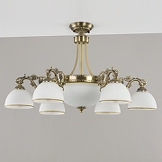 Люстра Citilux Адриана CL405293 цвет плафона/подвески Белый, цвет арматуры Бронза-3