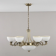 Люстра Citilux Адриана CL405293 цвет плафона/подвески Белый, цвет арматуры Бронза-4