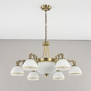 Люстра Citilux Адриана CL405293 цвет плафона/подвески Белый, цвет арматуры Бронза-9