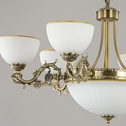 Люстра Citilux Адриана CL405293 цвет плафона/подвески Белый, цвет арматуры Бронза-10