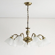 Люстра Citilux Латур CL413271 цвет плафона/подвески Белый, цвет арматуры Бронза-1