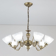 Люстра Citilux Латур CL413271 цвет плафона/подвески Белый, цвет арматуры Бронза-2