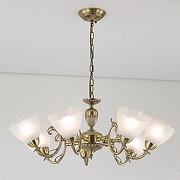 Люстра Citilux Латур CL413271 цвет плафона/подвески Белый, цвет арматуры Бронза-3