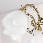 Люстра Citilux Латур CL413271 цвет плафона/подвески Белый, цвет арматуры Бронза-11