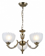 Люстра Citilux Севилья CL414133 цвет плафона/подвески Белый, цвет арматуры Бронза-1