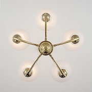 Люстра Citilux Севилья CL414153 цвет плафона/подвески Белый, цвет арматуры Бронза-5