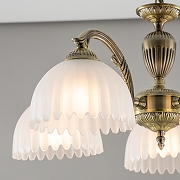 Люстра Citilux Севилья CL414153 цвет плафона/подвески Белый, цвет арматуры Бронза-11