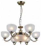 Люстра Citilux Севилья CL414193 цвет плафона/подвески Белый, цвет арматуры Бронза-1