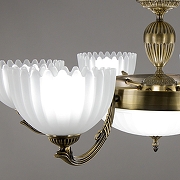 Люстра Citilux Севилья CL414193 цвет плафона/подвески Белый, цвет арматуры Бронза-11