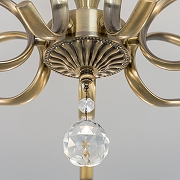 Люстра на штанге Citilux Франческа CL417173 цвет плафона/подвески Белый, цвет арматуры Бронза-8