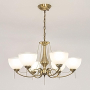 Люстра Citilux Франческа CL417263 цвет плафона/подвески Белый, цвет арматуры Бронза-6