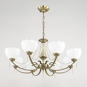 Люстра Citilux Франческа CL417283 цвет плафона/подвески Белый, цвет арматуры Бронза-14