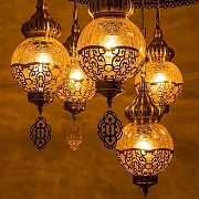 Люстра Citilux Каир CL419163 цвет плафона/подвески Бронза, Бежевый, цвет арматуры Бронза-8