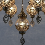 Люстра Citilux Каир CL419163 цвет плафона/подвески Бронза, Бежевый, цвет арматуры Бронза-11