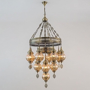 Люстра Citilux Каир CL419193 цвет плафона/подвески Бронза, Бежевый, цвет арматуры Бронза-4