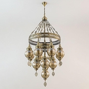 Люстра Citilux Каир CL419193 цвет плафона/подвески Бронза, Бежевый, цвет арматуры Бронза-5