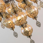 Люстра Citilux Каир CL419193 цвет плафона/подвески Бронза, Бежевый, цвет арматуры Бронза-6