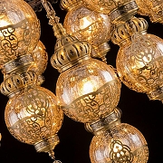 Люстра Citilux Каир CL419193 цвет плафона/подвески Бронза, Бежевый, цвет арматуры Бронза-7