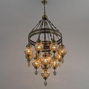 Люстра Citilux Каир CL419193 цвет плафона/подвески Бронза, Бежевый, цвет арматуры Бронза-15