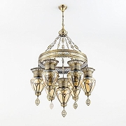 Люстра Citilux Каир CL419263 цвет плафона/подвески Бронза, Бежевый, цвет арматуры Бронза-4