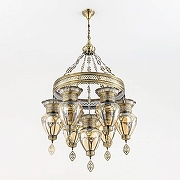 Люстра Citilux Каир CL419263 цвет плафона/подвески Бронза, Бежевый, цвет арматуры Бронза-5