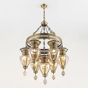 Люстра Citilux Каир CL419263 цвет плафона/подвески Бронза, Бежевый, цвет арматуры Бронза-6