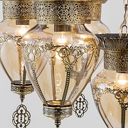 Люстра Citilux Каир CL419263 цвет плафона/подвески Бронза, Бежевый, цвет арматуры Бронза-11