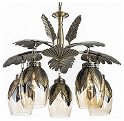 Люстра Citilux Garuda CL420153 цвет плафона/подвески Бежевый, цвет арматуры Бронза