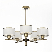 Люстра на штанге Citilux ALTON CL421253 цвет плафона/подвески Белый, цвет арматуры Бронза-2