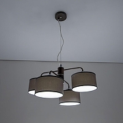 Люстра Citilux Форма CL428241 цвет плафона/подвески Серый, цвет арматуры Коричневый-8