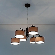 Люстра Citilux Форма CL428261 цвет плафона/подвески Серый, цвет арматуры Коричневый-15