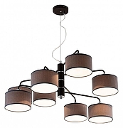 Люстра Citilux Форма CL428281 цвет плафона/подвески Серый, цвет арматуры Коричневый-1