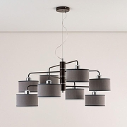 Люстра Citilux Форма CL428281 цвет плафона/подвески Серый, цвет арматуры Коричневый-4