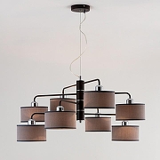 Люстра Citilux Форма CL428281 цвет плафона/подвески Серый, цвет арматуры Коричневый-5