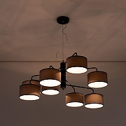 Люстра Citilux Форма CL428281 цвет плафона/подвески Серый, цвет арматуры Коричневый-8