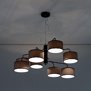 Люстра Citilux Форма CL428281 цвет плафона/подвески Серый, цвет арматуры Коричневый-15