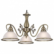 Люстра Citilux Идальго CL434131 цвет плафона/подвески Белый, Бронза, цвет арматуры Бронза