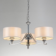 Люстра Citilux Эвита CL466130 цвет плафона/подвески Белый, цвет арматуры Хром-3