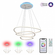 Люстра Citilux Неон Смарт CL731A330E цвет плафона/подвески Белый, цвет арматуры Белый-1