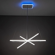 Люстра Citilux Неон Смарт CL731AK110E цвет плафона/подвески Белый, цвет арматуры Белый-2