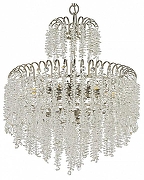 Люстра Arti Lampadari Daverio Nickel Daverio E 1.5.40.105 N цвет плафона/подвески Прозрачный, цвет арматуры Никель