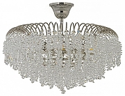 Люстра на штанге Arti Lampadari Delia Nickel Delia E 1.3.40.105 N цвет плафона/подвески Прозрачный, цвет арматуры Никель