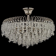 Люстра на штанге Arti Lampadari Delia Nickel Delia E 1.3.40.105 N цвет плафона/подвески Прозрачный, цвет арматуры Никель-1