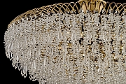 Люстра на штанге Arti Lampadari Delia Gold Delia E 1.3.60.105 G цвет плафона/подвески Прозрачный, цвет арматуры Золото-2