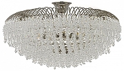 Люстра на штанге Arti Lampadari Delia Nickel Delia E 1.3.60.105 N цвет плафона/подвески Прозрачный, цвет арматуры Никель