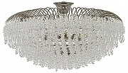 Люстра на штанге Arti Lampadari Delia Nickel Delia E 1.3.80.105 N цвет плафона/подвески Прозрачный, цвет арматуры Никель
