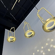 Люстра Imperiumloft DIGHTON dighton-ch01 цвет плафона/подвески Прозрачный, цвет арматуры Латунь-5