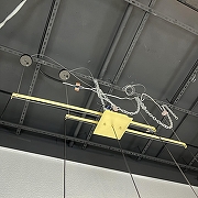 Люстра Imperiumloft DIGHTON dighton-ch01 цвет плафона/подвески Прозрачный, цвет арматуры Латунь-9