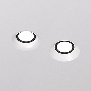 Рамка на 1 светильник Denkirs INVIZ DK2085-BK цвет Черный-1