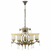 Люстра Dio D’Arte Dorato Dorato E 1.1.6.200 S цвет плафона/подвески Белый, Прозрачный, цвет арматуры Золото-1